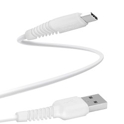 USB TYPE C 2 M BLANC NEUF